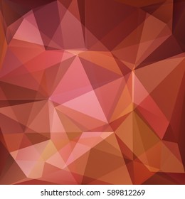 Abstract pink polygonal pattern with mosaic triangles. Design element for banners or wallpapers.