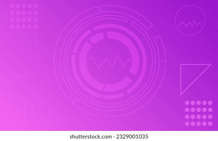 fondo rosa y morado abstracto con presentación de concepto de tecnología corporativa moderna o diseño de banner , web, página, tarjeta, fondo. Ilustración vectorial con elementos de textura de franjas de línea.