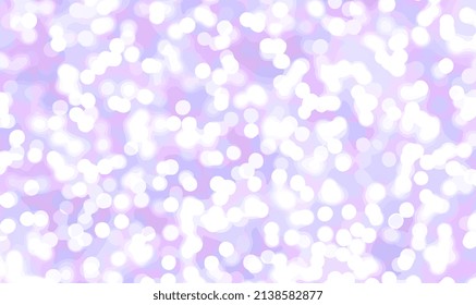 Resumen Color rosa y morado de fondo. Borde y lujo bokeh, fondo vectorial colorido y luminoso. Unas Luces De Festividades De Bokeh Blanco Rosa Desenfocadas. Ilustración del vector EPS10.