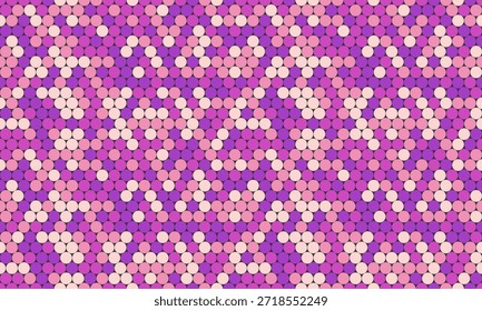 Abstract pink and purple circle pattern.  A vibrant, seamless texture ideal for backgrounds, website design, textiles, and fashion.