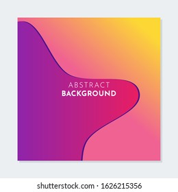 Abstract pink and purple gradient background. Simple and clean geometric background. Suitable for brochure, flyer, and social media post background