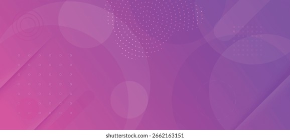 Abstract Pink Purple Gradient Background Vector Illustration.