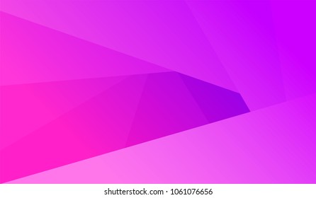 Abstract pink and purple gradient triangle background vector.Modern design for your prints, cards, flyers, brochures, posters, banners, presentation, etc.