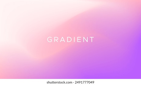 Abstract pink and purple mesh gradient background. Smooth backdrop vivid color. Modern design template for flyer, poster, website, cover, etc