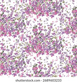 Fondo Abstractas de patrón de dispersión púrpura rosa