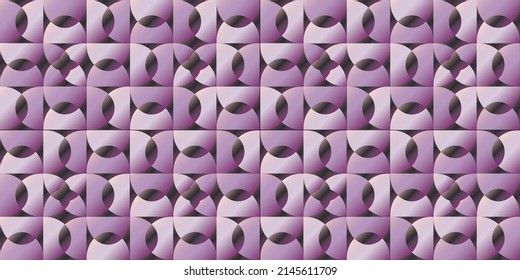 Abstract pink and purple tiles, seamless background pattern. Repeating pattern with squares, seamless wrapping pattern.