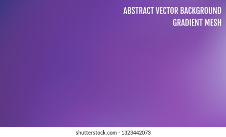 Abstract pink and purple vector background, color mesh gradient, wallpaper for you project