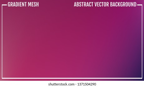 Abstract pink and purple vector background, color mesh gradient, wallpaper for you project