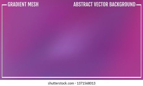 Abstract pink   purple vector background  color mesh gradient  wallpaper for you project