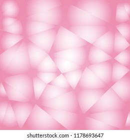 abstract pink radial gradient polygon background