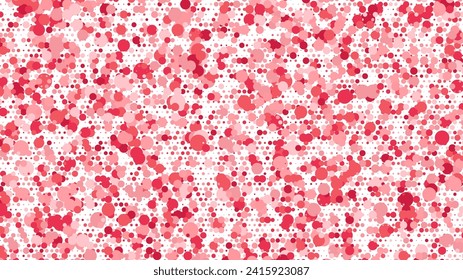 Abstract pink random dots background