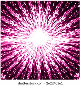abstract pink rays background. radial pattern. Illustration. vector. Star burst. Light Technology background set for computer graphic website internet