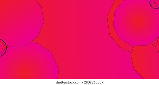 Abstract pink and red geometric background with dynamic polygon shapes and star element.eps 10