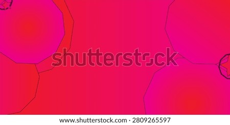 Abstract pink and red geometric background with dynamic polygon shapes and star element.10 eps