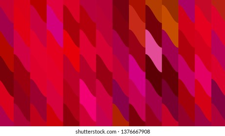 Abstract Pink and Red Geometric Shapes Background