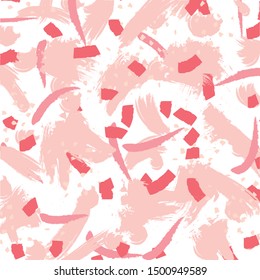Abstract  pink and red paint brush and strokes, scribble pattern background. colorful pink nice brush strokes and hand drawn background. modern beautiful grunge and stripes pattern background