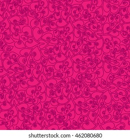 Abstract pink seamless. Vector pattern for banner, card, invitation, textile, fabric, wrapping paper.