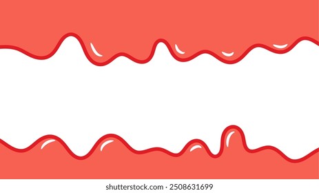 Abstract Pink Slime Dripping on White Background. Playful Slime Splash Isolated. Kawaii Slime Drip Graphic. fluid liquid fun background. fluid liquid background.
