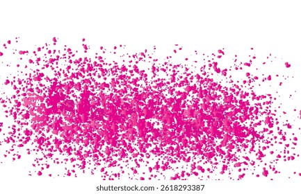 Texture éclaboussures d'Abstrait roses sur fond blanc