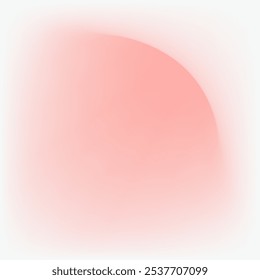Abstractas mancha rosa con desenfoque y degradado. Abstractas forma turquesa. Un objeto de tendencia para el diseño de carteles, Anuncios y promocionales
