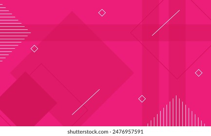 abstract pink square background, parallel lines, vector design. template for poster, banner, brochure, flyer, card, book cover, wallpaper, backdrop