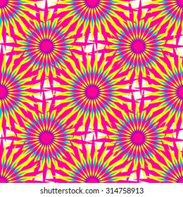 Abstract pink stars on a white background vector illustration