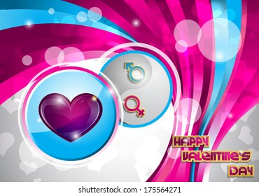 Abstract pink stripes