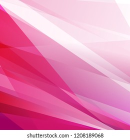 Abstract pink stripes tech minimal background. Vector illustration