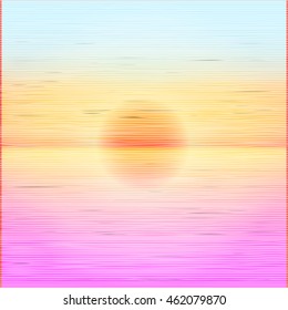 abstract pink sunset sunrise water