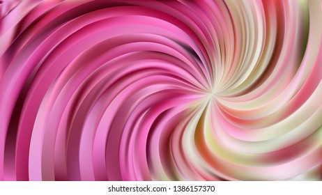 Abstract Pink Swirl Background Vector