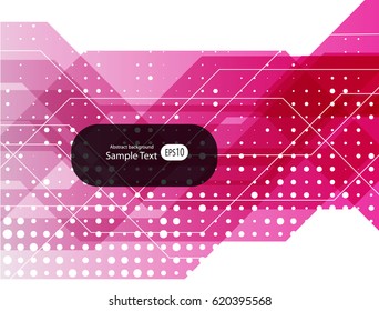 abstract pink technology background