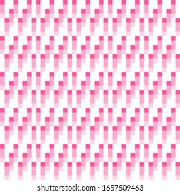 Abstract Pink Tile Diagonal Geometric Seamless Pattern Vector On White Background