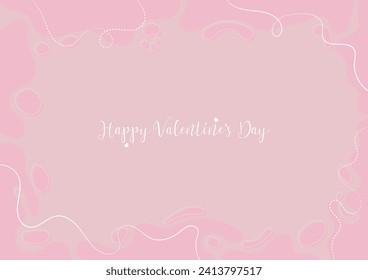 abstract pink valentine background design