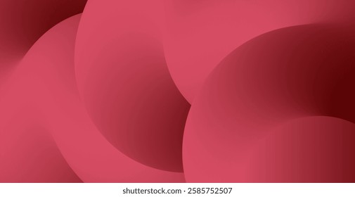 Abstract pink vector background featuring gentle curves and soft gradients