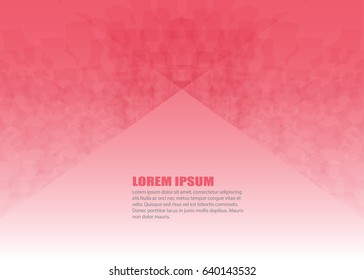 Abstract pink vector modern colorful flyers brochure and design template card background