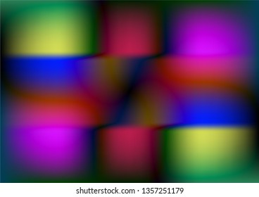Abstract pink and violet blur color gradient background for colorful graphic design. Vector illustration.