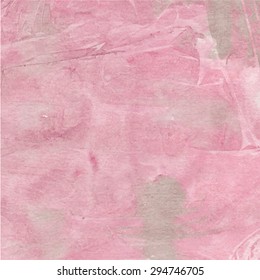 Abstract pink watercolor background