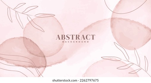 abstract pink watercolor background suitable for decoration, wall decoration, posters, banners and so on