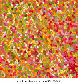 Abstract pink watercolor background with twisted elements. Handmade colorful watercolor stripes. Watercolor paper banner design template. Vector illustration. EPS 10.