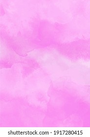 Abstract pink watercolor background in vector quality.