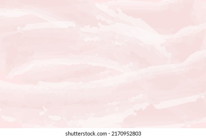Abstract pink watercolor background vector