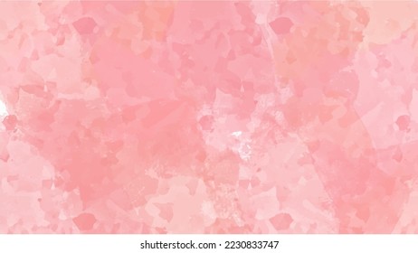 Abstract pink watercolor background for your design, watercolor background concept, vector.