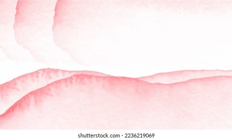 Abstract pink watercolor background for your design, watercolor background concept, vector.