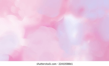 Abstract pink watercolor background for your design, watercolor background concept, vector.