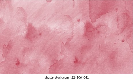 Abstract pink watercolor background for your design, watercolor background concept, vector.