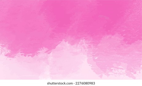 Abstract pink watercolor background for your design, watercolor background concept, vector.