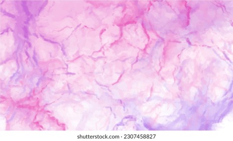 Abstract pink watercolor background.Hand painted watercolor. vector