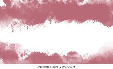 Abstract pink watercolor background.Hand painted watercolor. vector