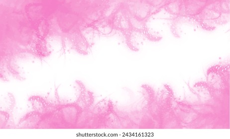 Abstract pink watercolor background.Hand painted watercolor. vector