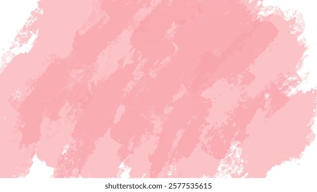 Abstract pink watercolor background.Hand painted watercolor. vector